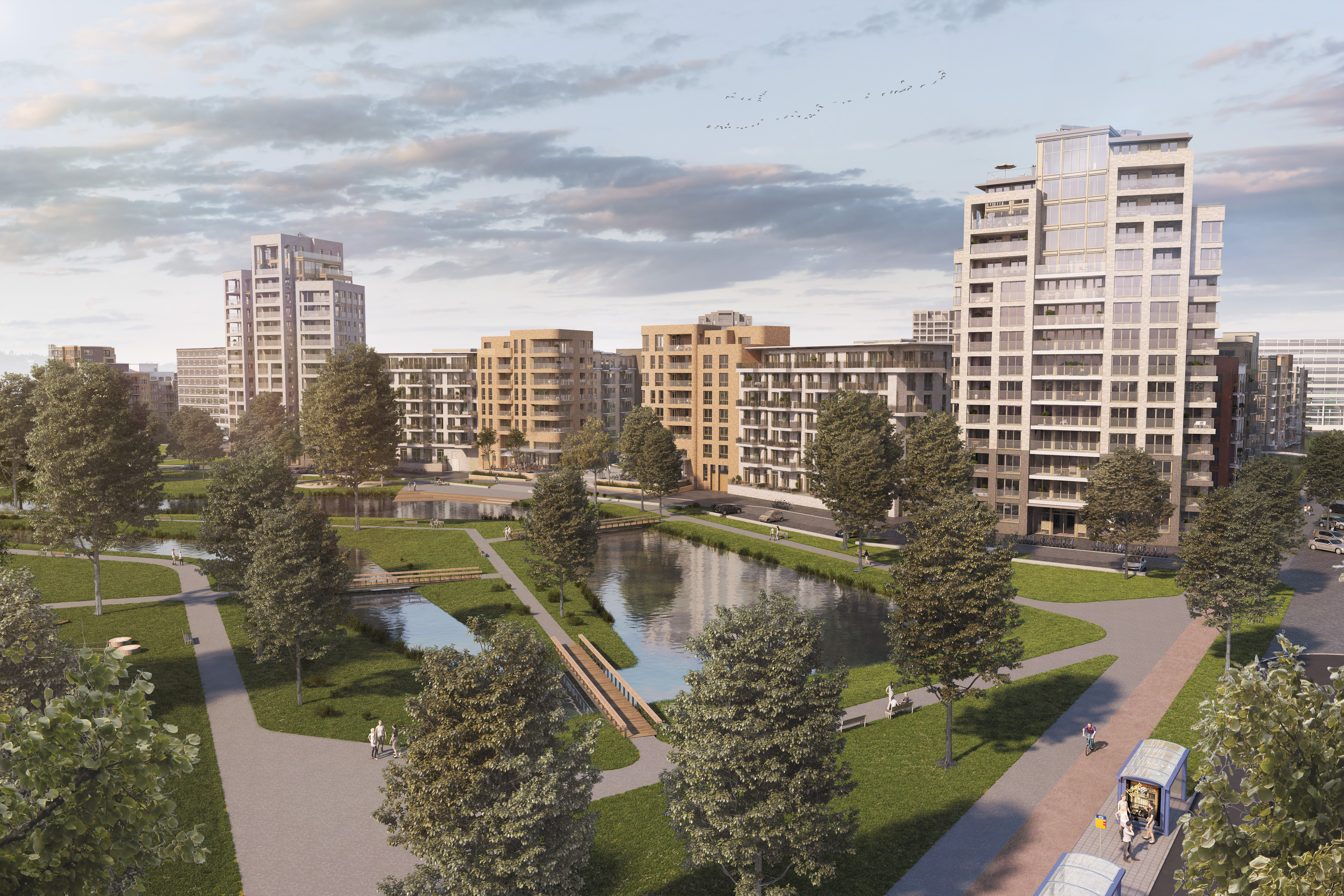 Blok 22 en 23 verkocht aan Invesco